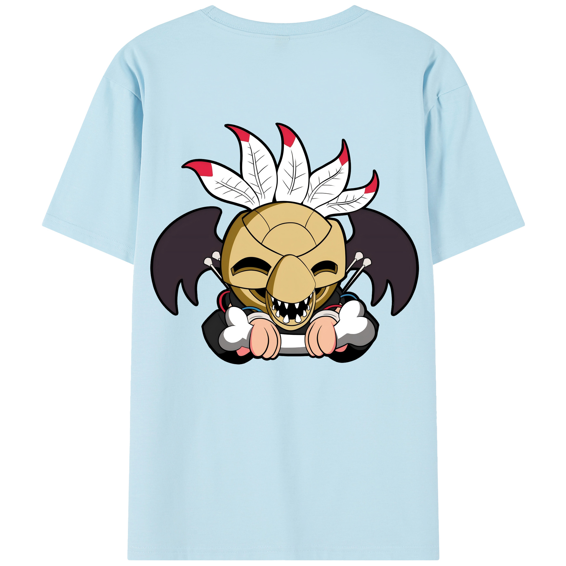 （画像用） ジョジョの奇妙な冒険 JoJo's Bizarre Adventure 綿100％半袖Tシャツ（背面プリント）